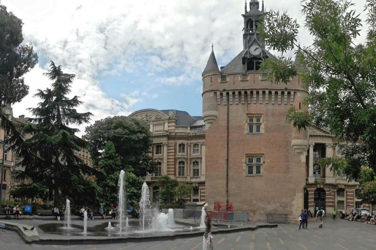 :) Grand Studio Lumineux A Toulouse Et Parking ภายนอก รูปภาพ